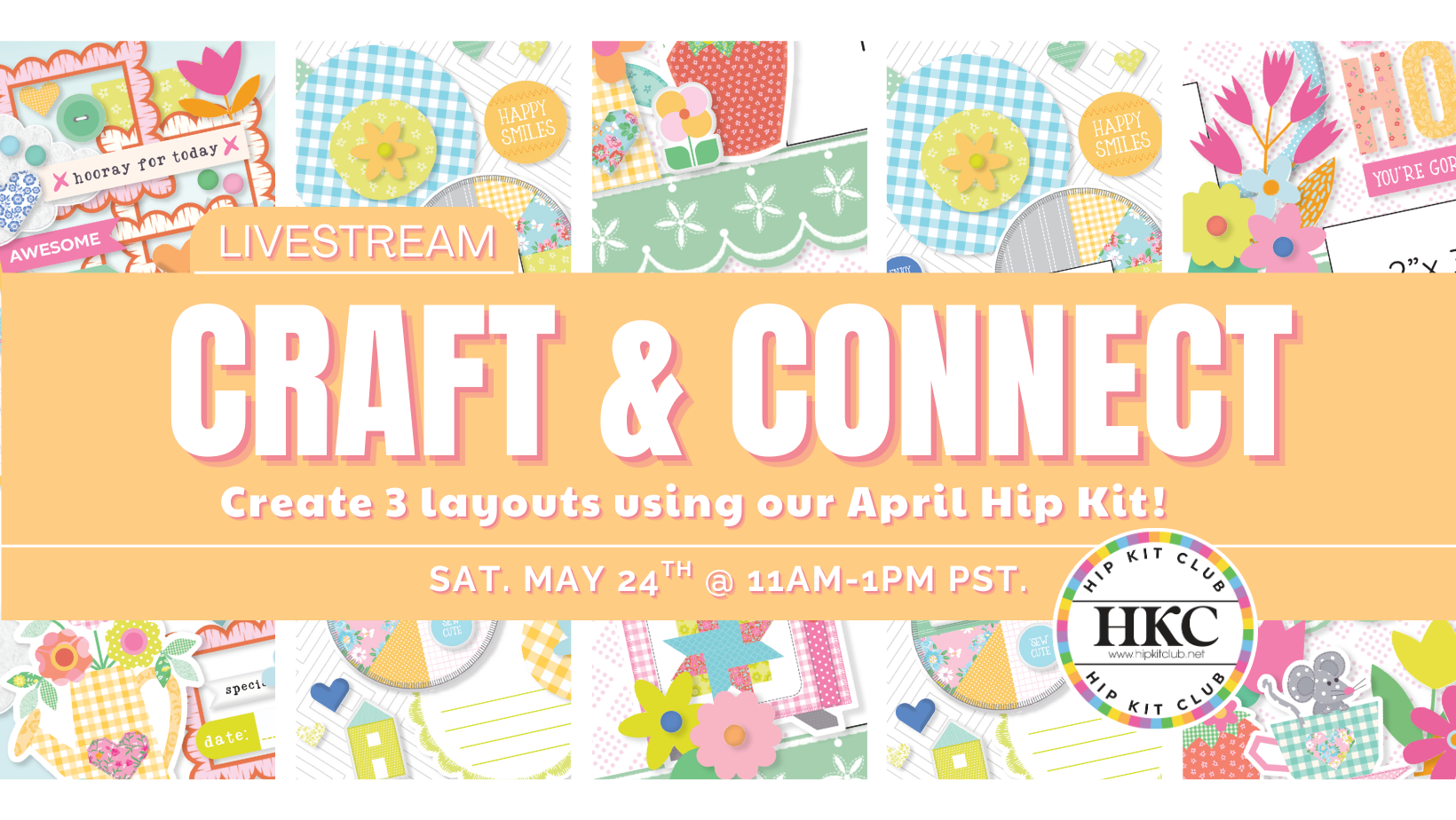 Hip Kit Club Scrapbook Kit Club - Hip Kit Club Scrapbook Kit